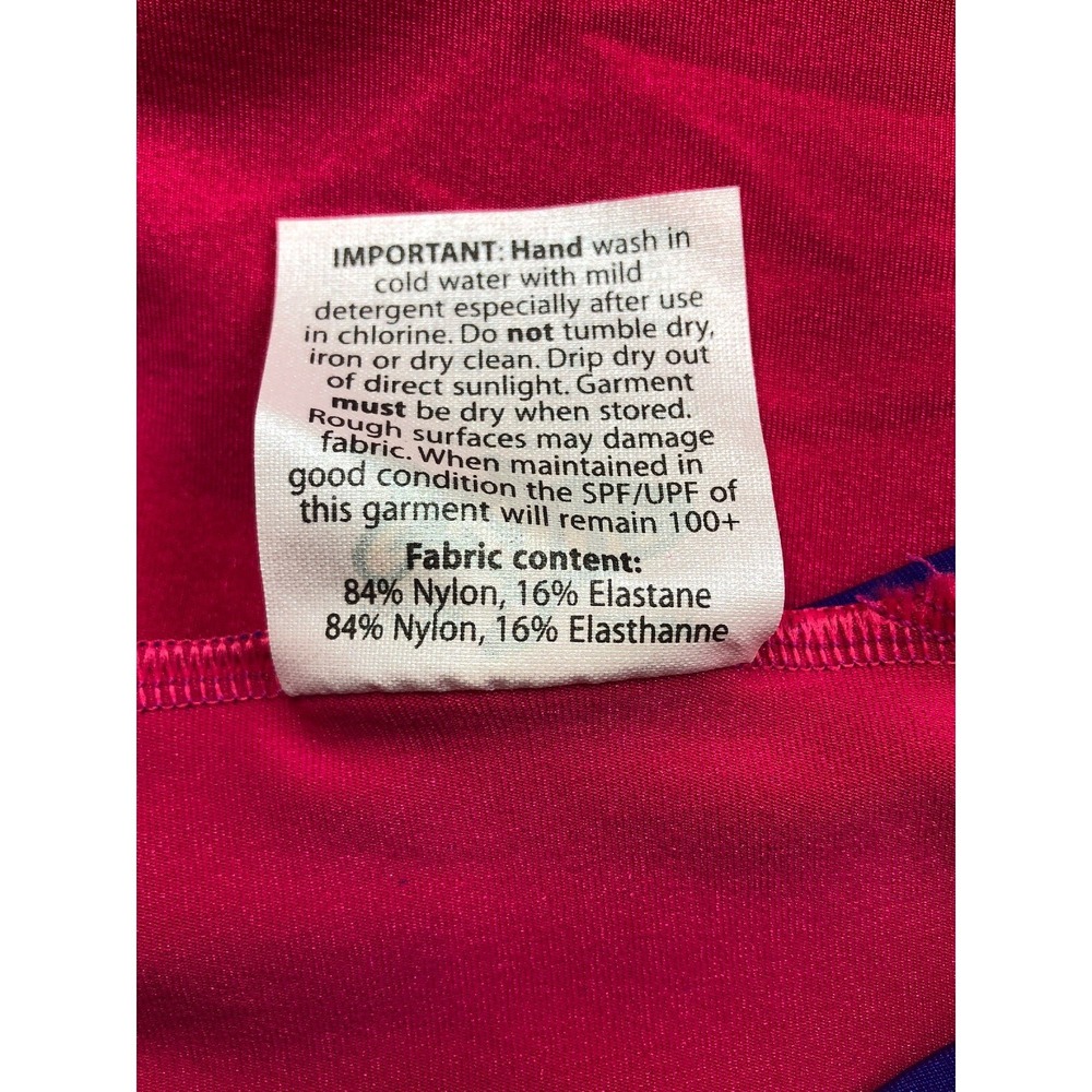 NWT Radicool Skins Girls 2 Sun Protection Rash Guard Swim Shirt Top - Picture 5 of 7